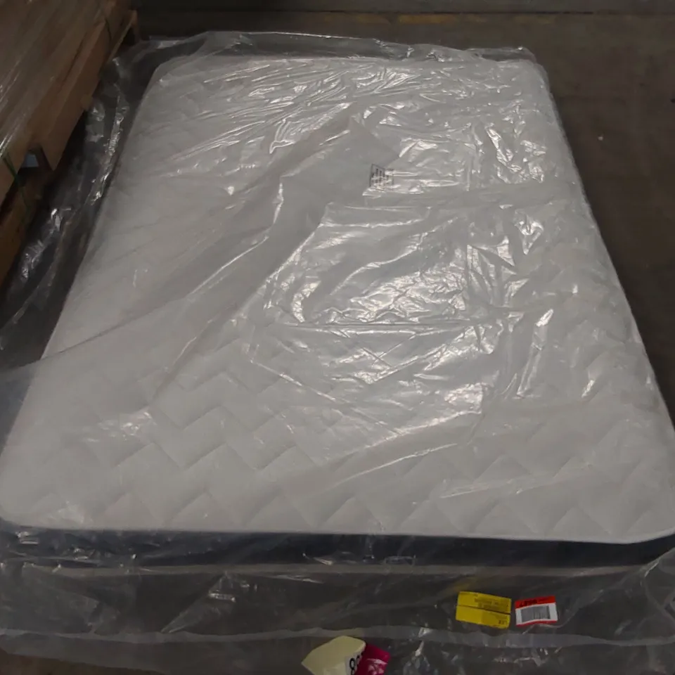 QUALITY BAGGED HAVERLY MEMORY FOAM OPEN COIL MATTRESS - 4'6" DOUBLE