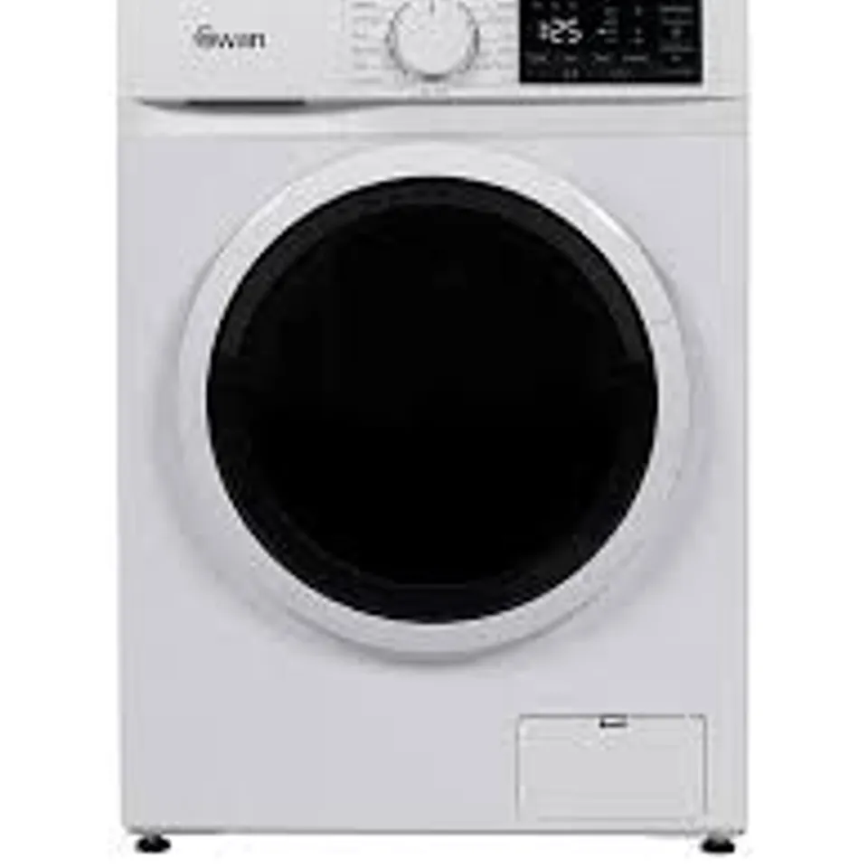 BOXED SWAN 8KG LOAD, 1400 SPIN FREESTANDING WASHING MACHINE - WHITE