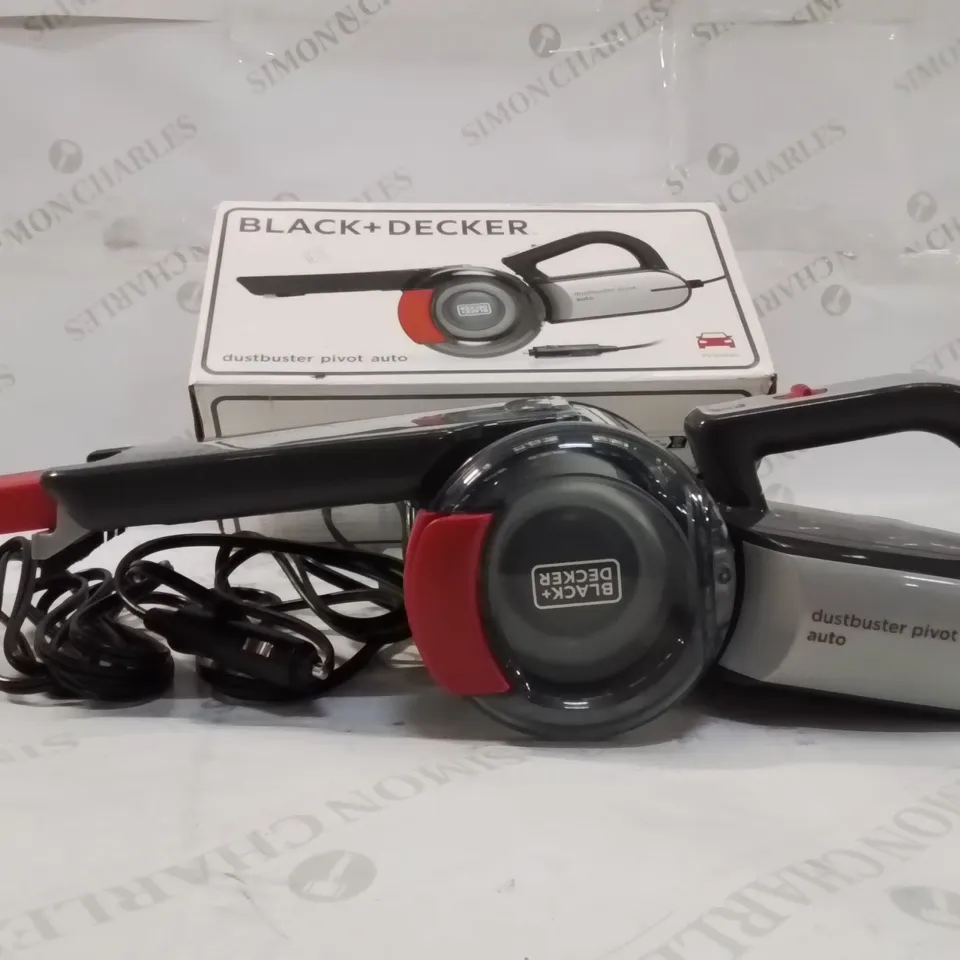 BOXED BLACK&DECKER PIVOT DUSTBUSTER