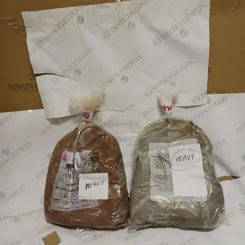 2 LOTS OF PLAYING CLAY - COLLECTION ONLY