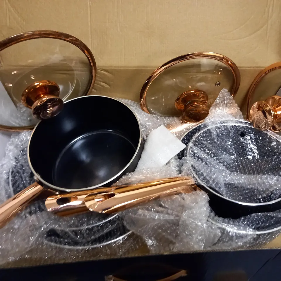 TOWER LINEAR INDUCTION POTS AND PANS SETS