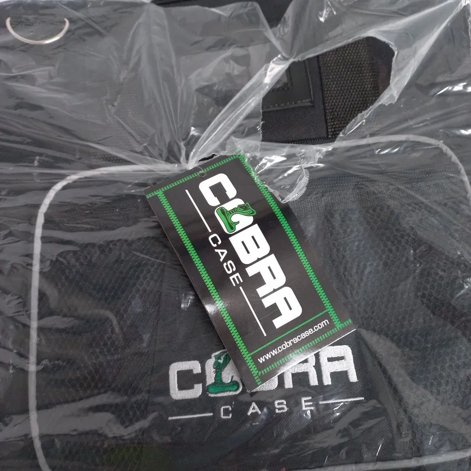 COBRA CASE TRAVEL BAG – BLACK (TAG ATTACHED)