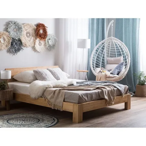 BEKLABITO EUROPEAN DOUBLE (140 X 200CM) BED FRAME(BOX 1 OF 2)