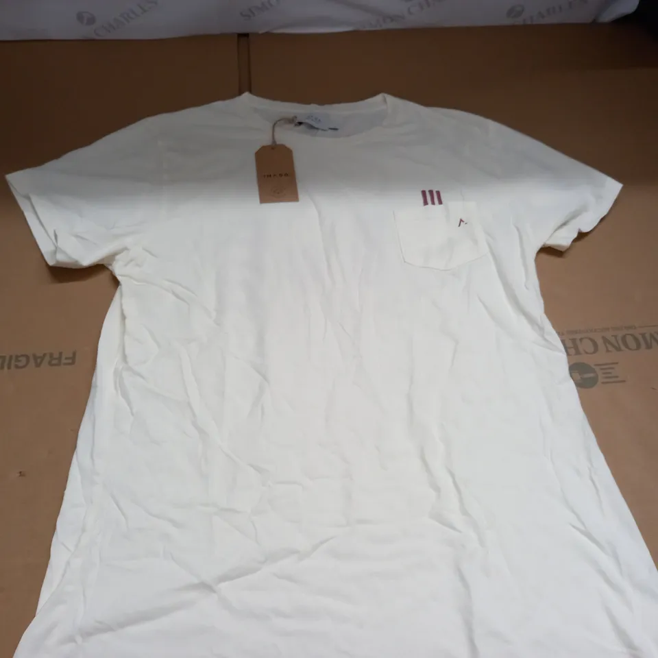 IMAGO WHITE T-SHIRT - L