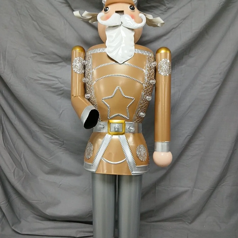 INLIT GIANT NUTCRACKER GOLD/SILVER - COLLECTION ONLY RRP £129.99