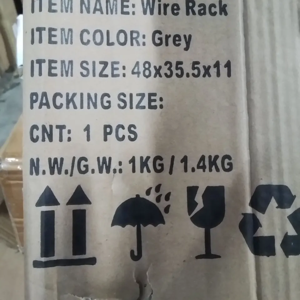BOXED WIRE RACK 