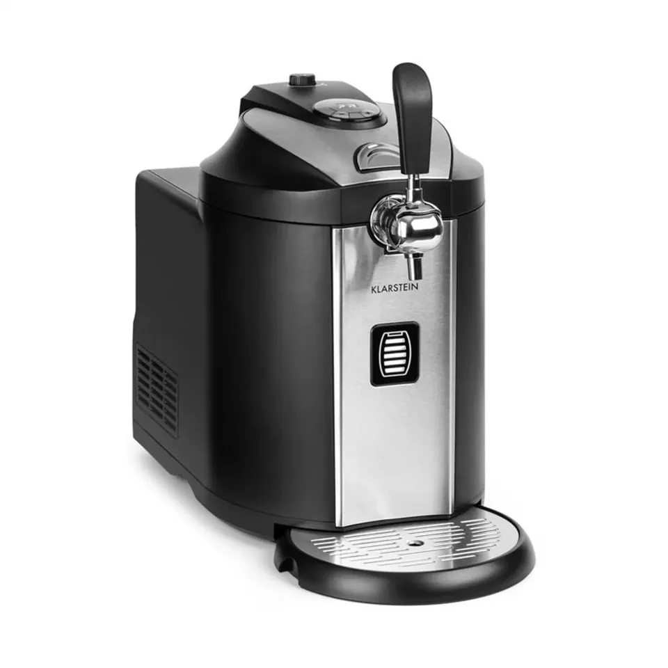 BOXED BEERKULES 2-12°C COOLING 5L BEER DISPENSER BLACK/SILVER 