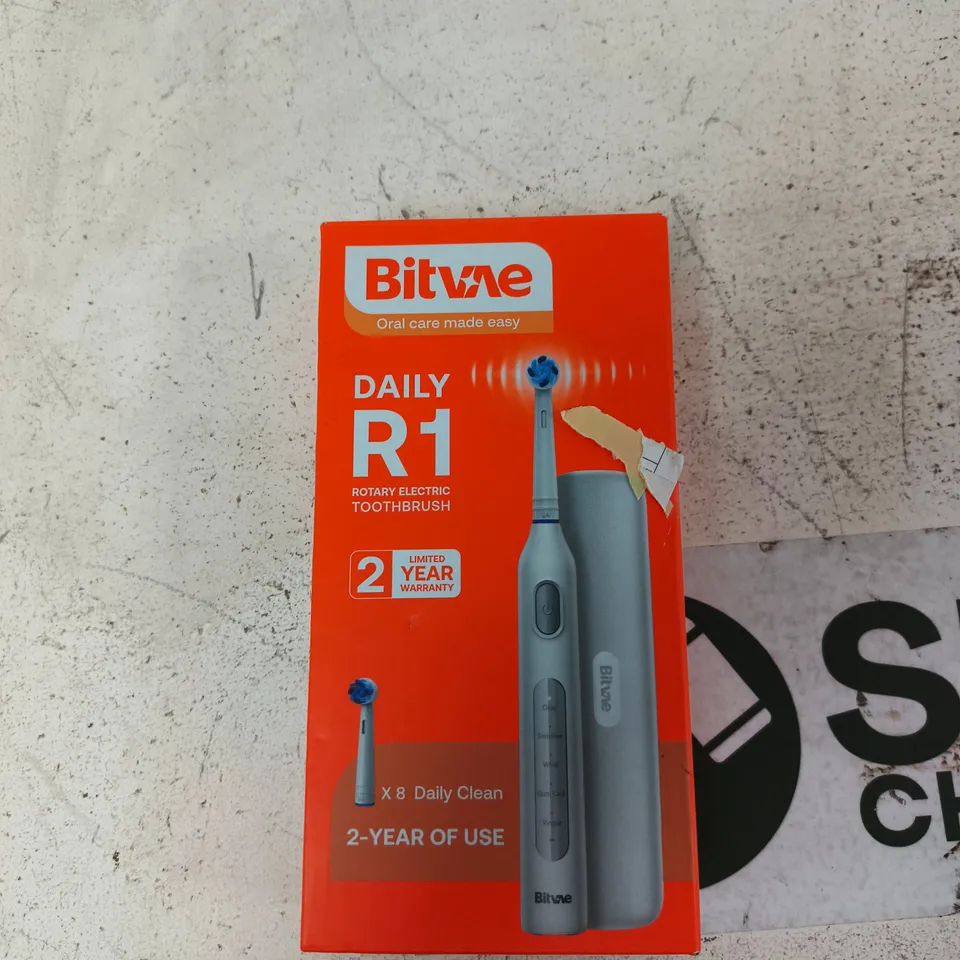 BITVAE DAILY R1 ROTARY ELECTRIC TOOTHBRUSH – BOXED