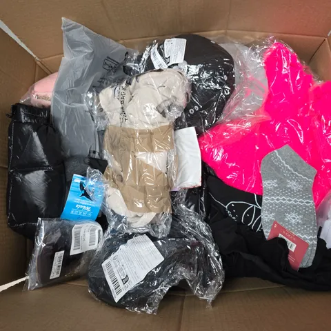 APPROXIMATELY 20 ASSORTED CLOTHING AND FASHION PRODUCTS IN VARIOUS STYLES AND SIZES - COLLECTION ONLY