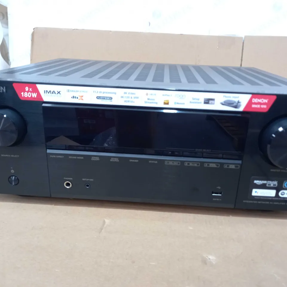 DENON AVC-X3700H 9.2 CHANNEL 8K ULTRA HD AV AMPLIFIER
