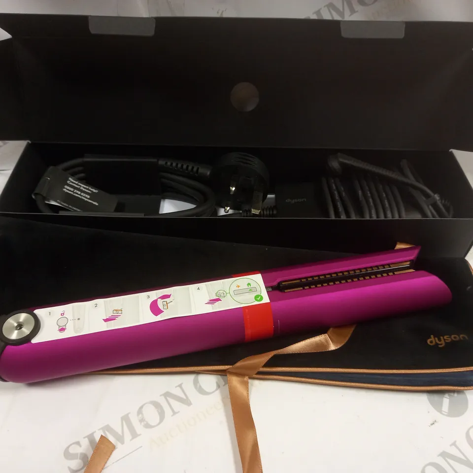 BOXED DYSON CORRALE CORDLESS HAIR STRAIGHTENER