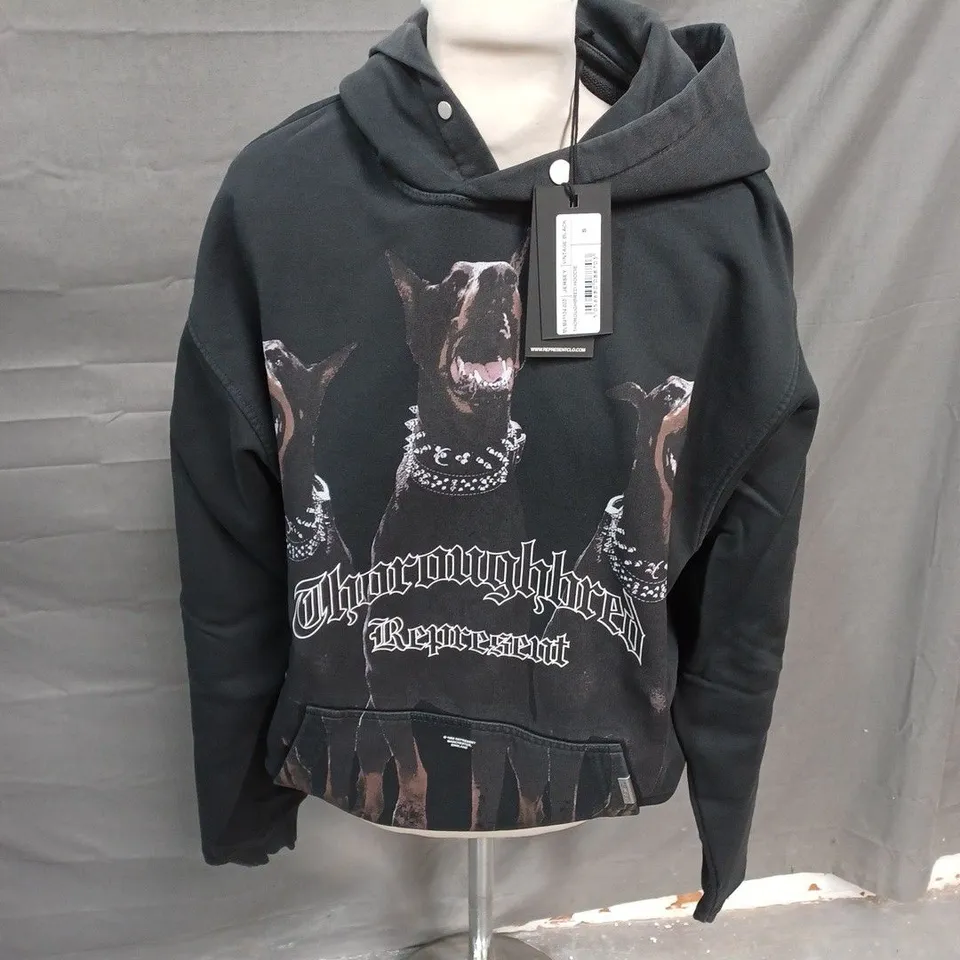 REPRESENT THPOROUGHBRED HOODIE - SMALL