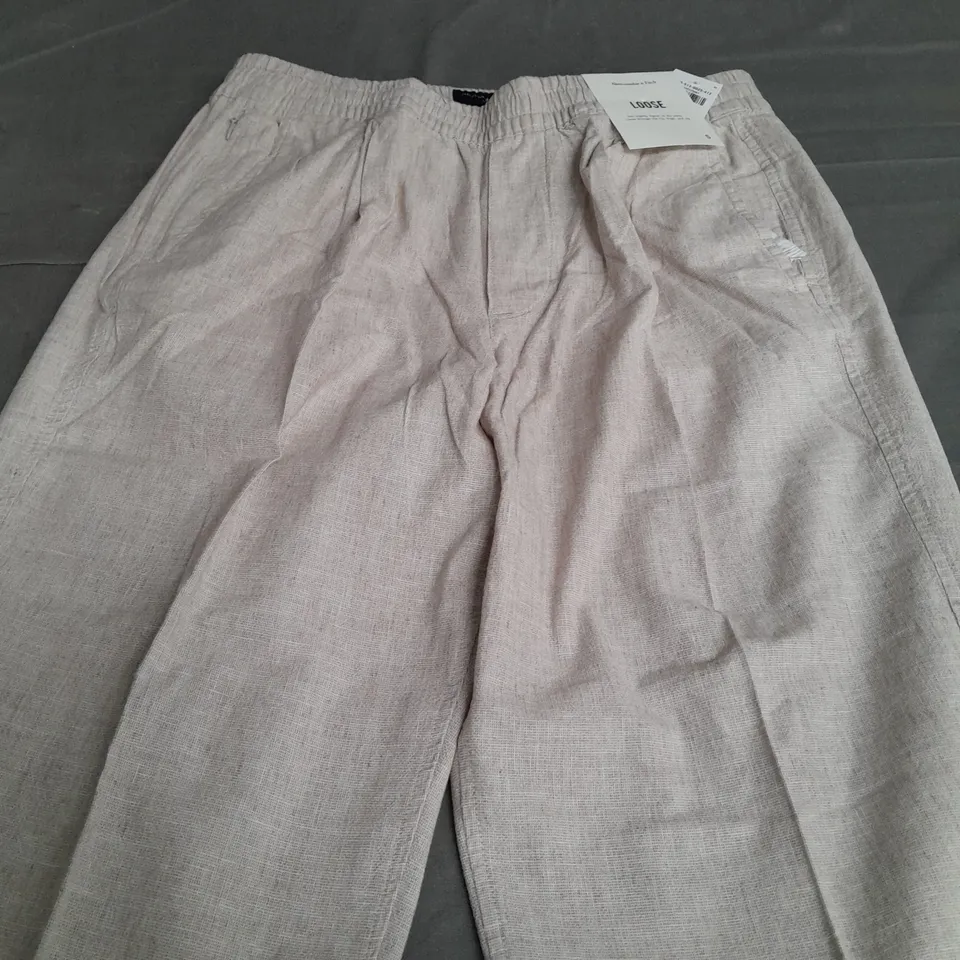 ABERCROMBIE & FITCH LOOSE FIT TROUSERS - SMALL