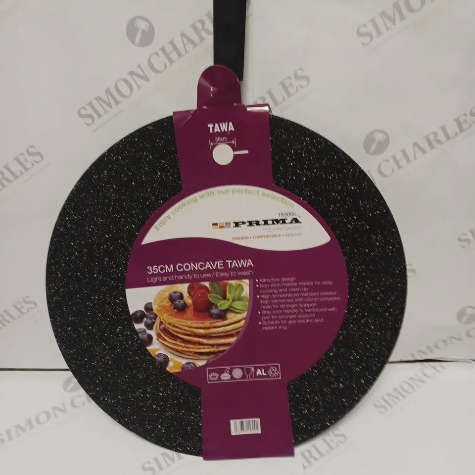 PRIMA KITCHENWARE 35CM CONCAVE TAWA 