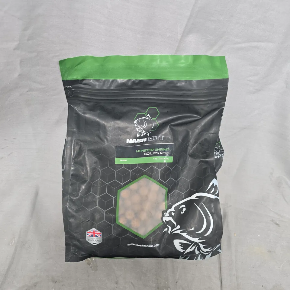 NASHBAIT MONSTER SHRIMP BOILES 12MM (1KG)