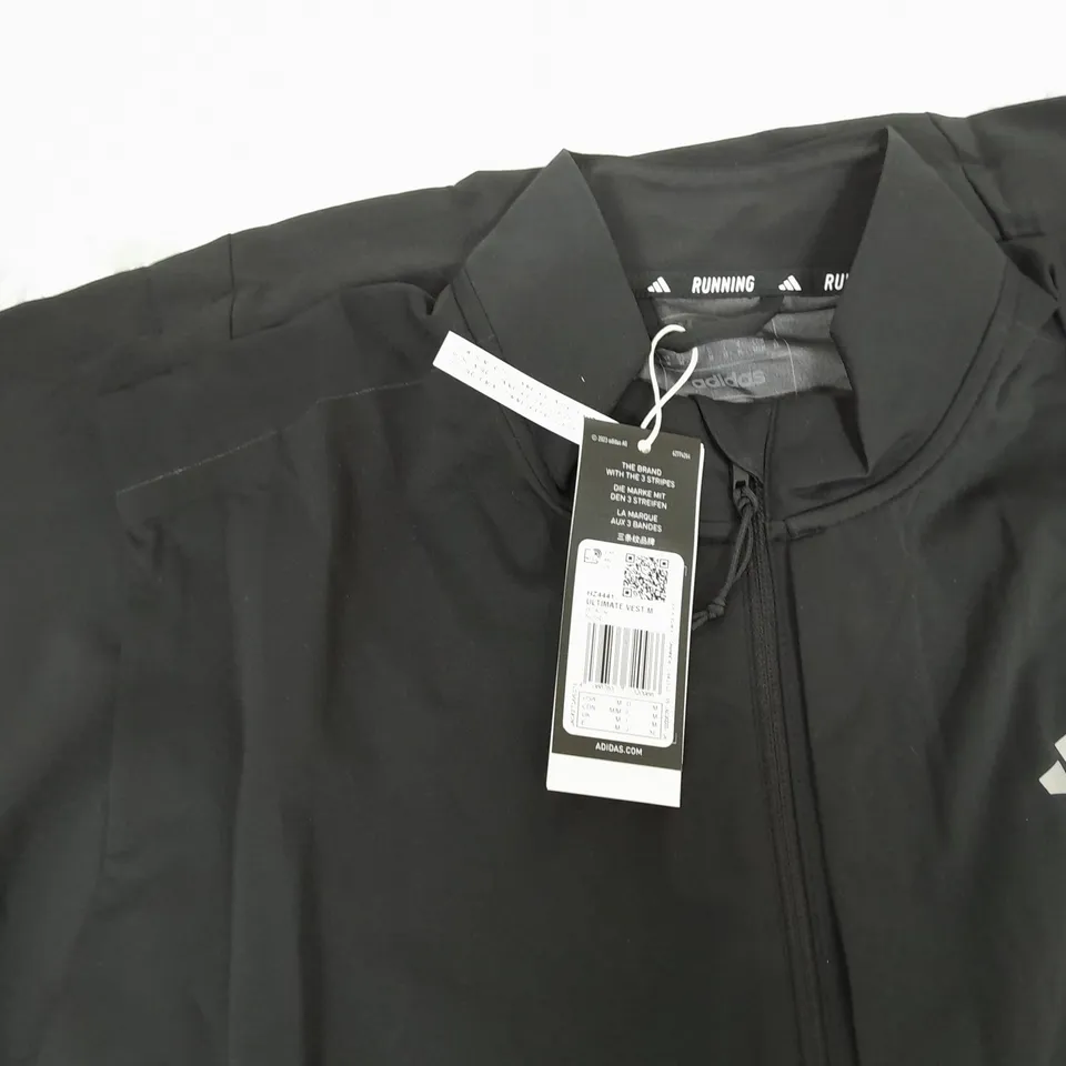ADIDAS ULTIMATE VEST IN BLACK - UK M