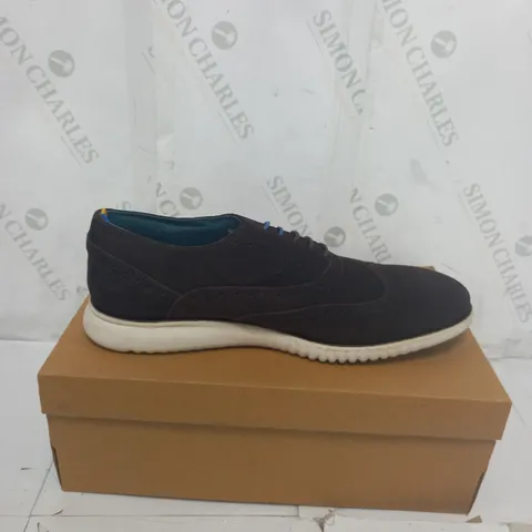 BOXED OSWIN HYDE BROWN LEATHER TYLER SHOES SIZE 11