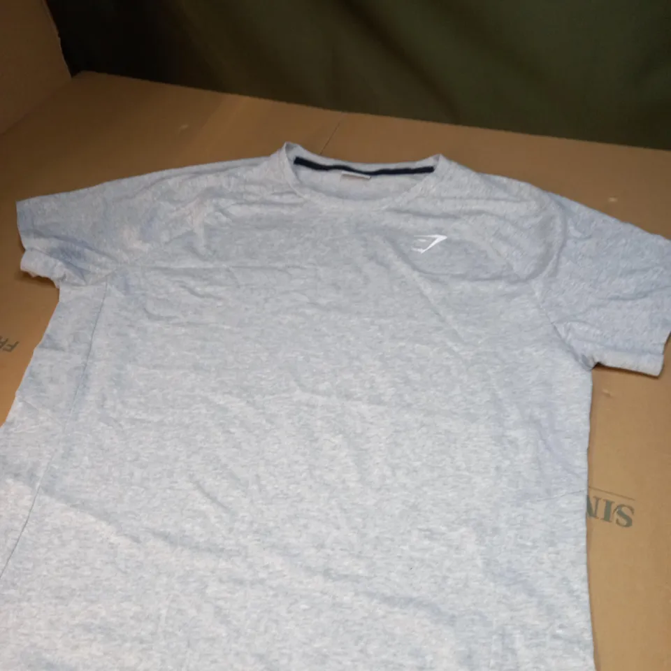 MENS GYMSHARK LOGO T-SHIRT SIZE XL