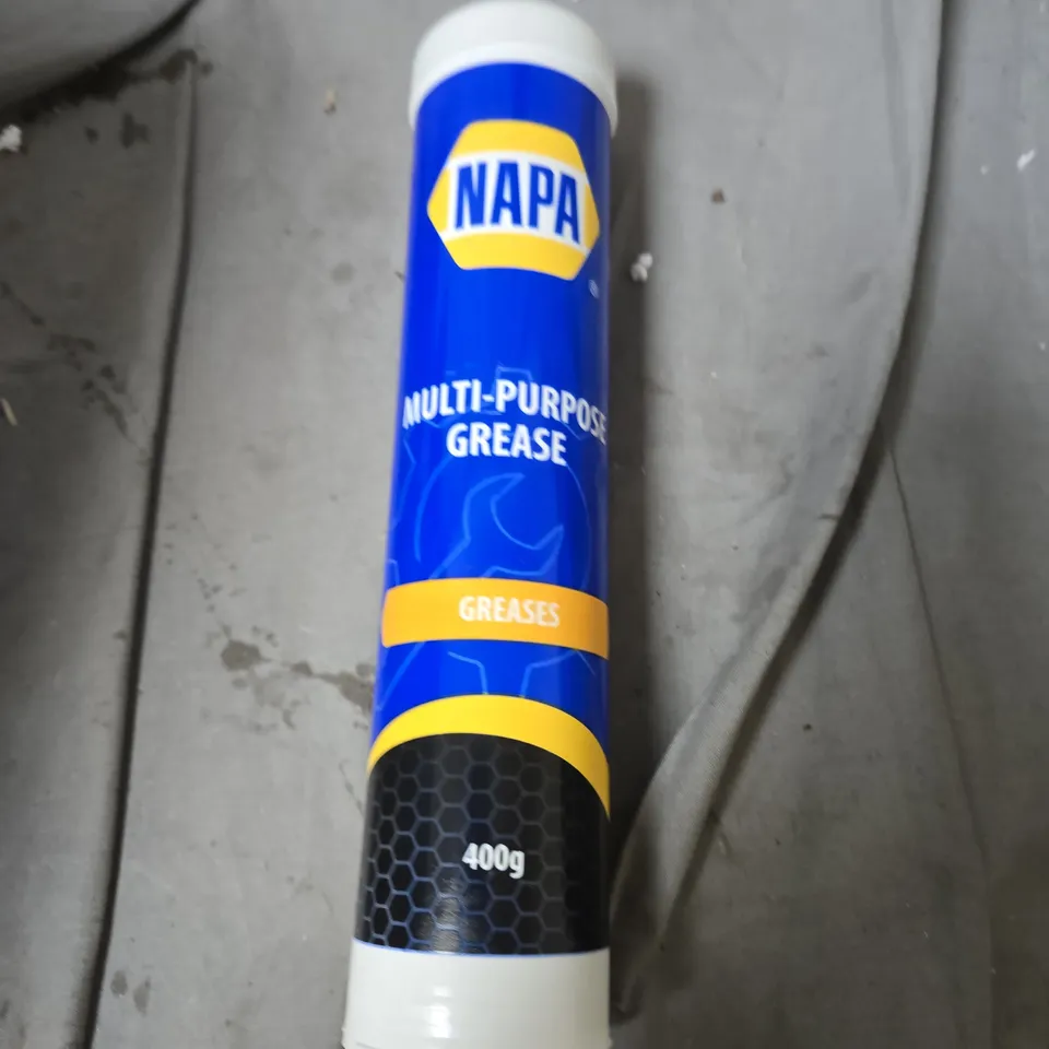 BOX OF APPROXIMATELY 36 X NAPA MULTI-PURPOSE GREASE 400G
