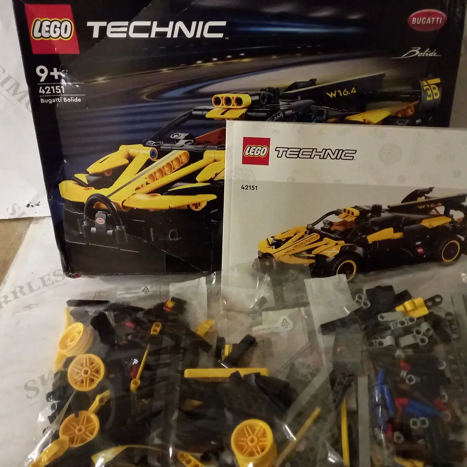 LEGO TECHNIC BUGATTI BOLIDE 42151 RRP £44.99