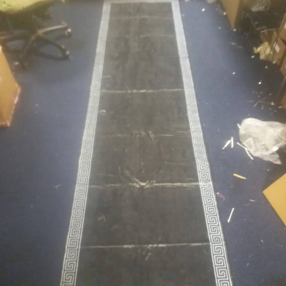 300X80CM LARGE RUG WITH BORDER PATTERN 