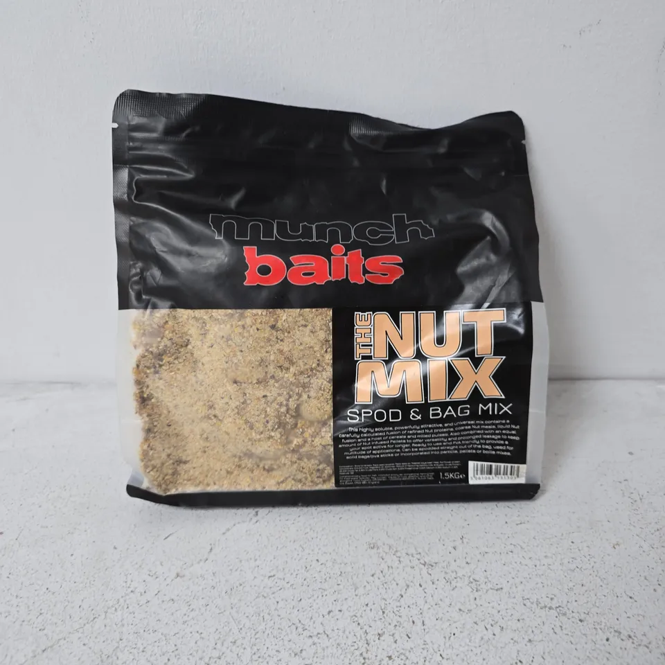 MUNCH BAITS THE NUT MIX SPOD & BAG MIX – 1.5KG