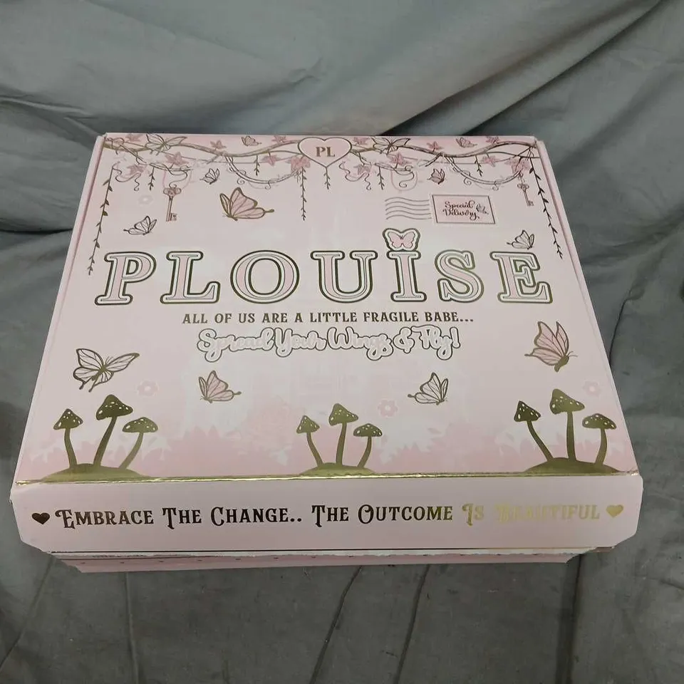 BOXED PLOUISE ALL OF US ARE A LITTLE FRAGILE BABE SPREAD YOUR WINGS AND FLY GIFT SET