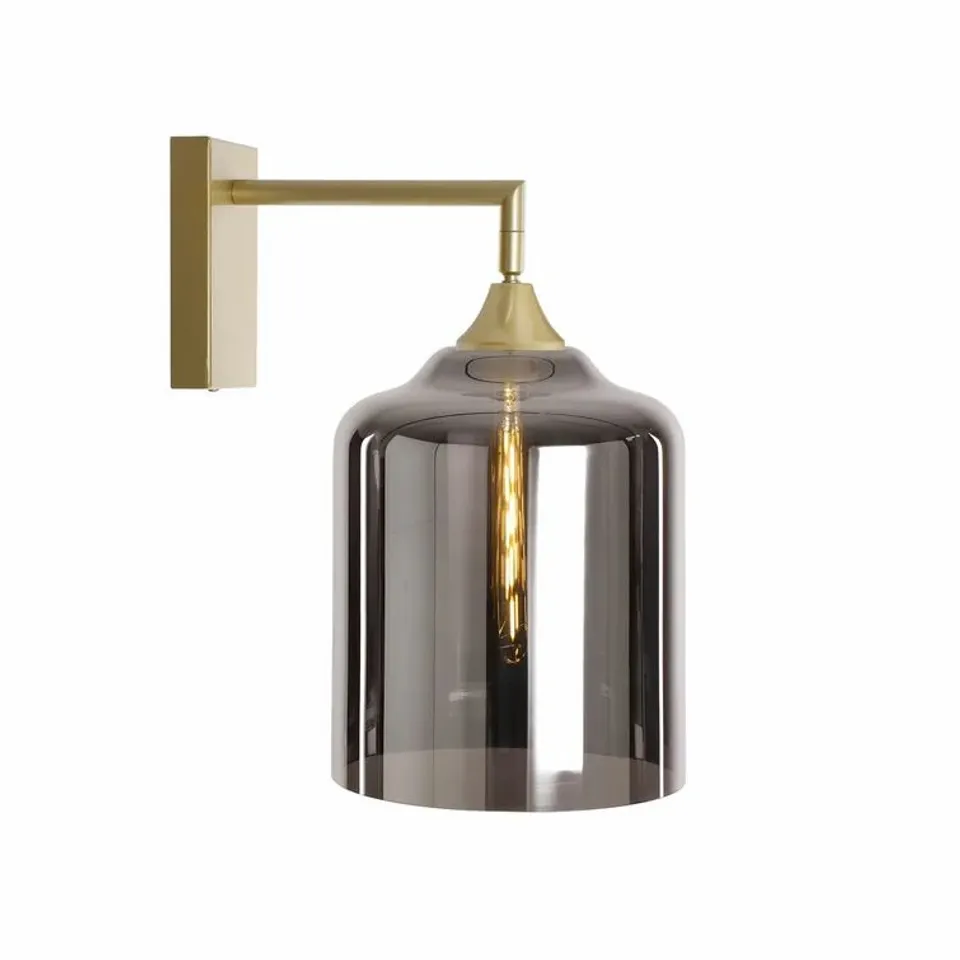 BORICA 1 LIGHT SCONCE FIXTURE FINISH GOLD SHADE 