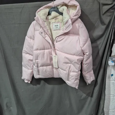 HOLLISTER PINK PUFFER JACKET – SIZE M (MEDIUM)