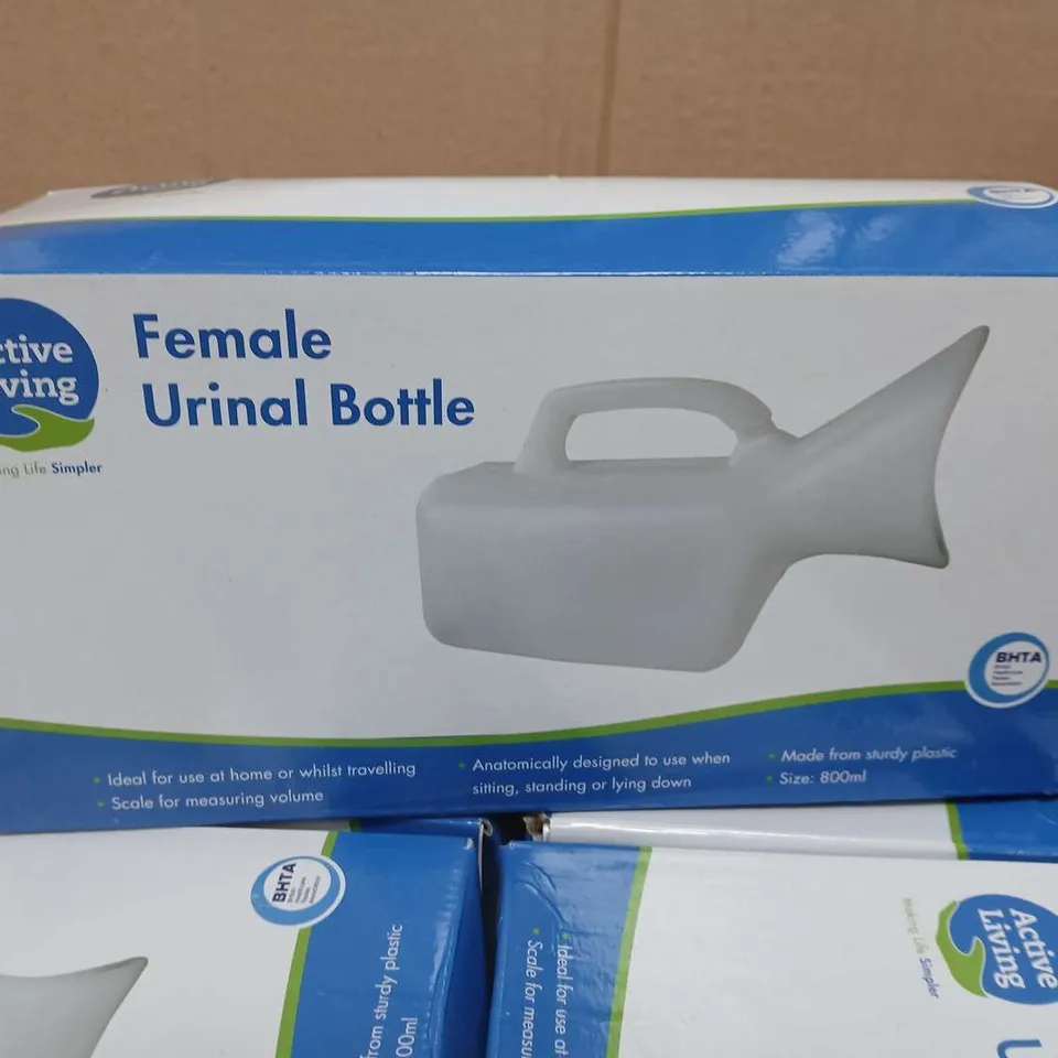 10 BOXED FEMALE URINAL BOTTLE