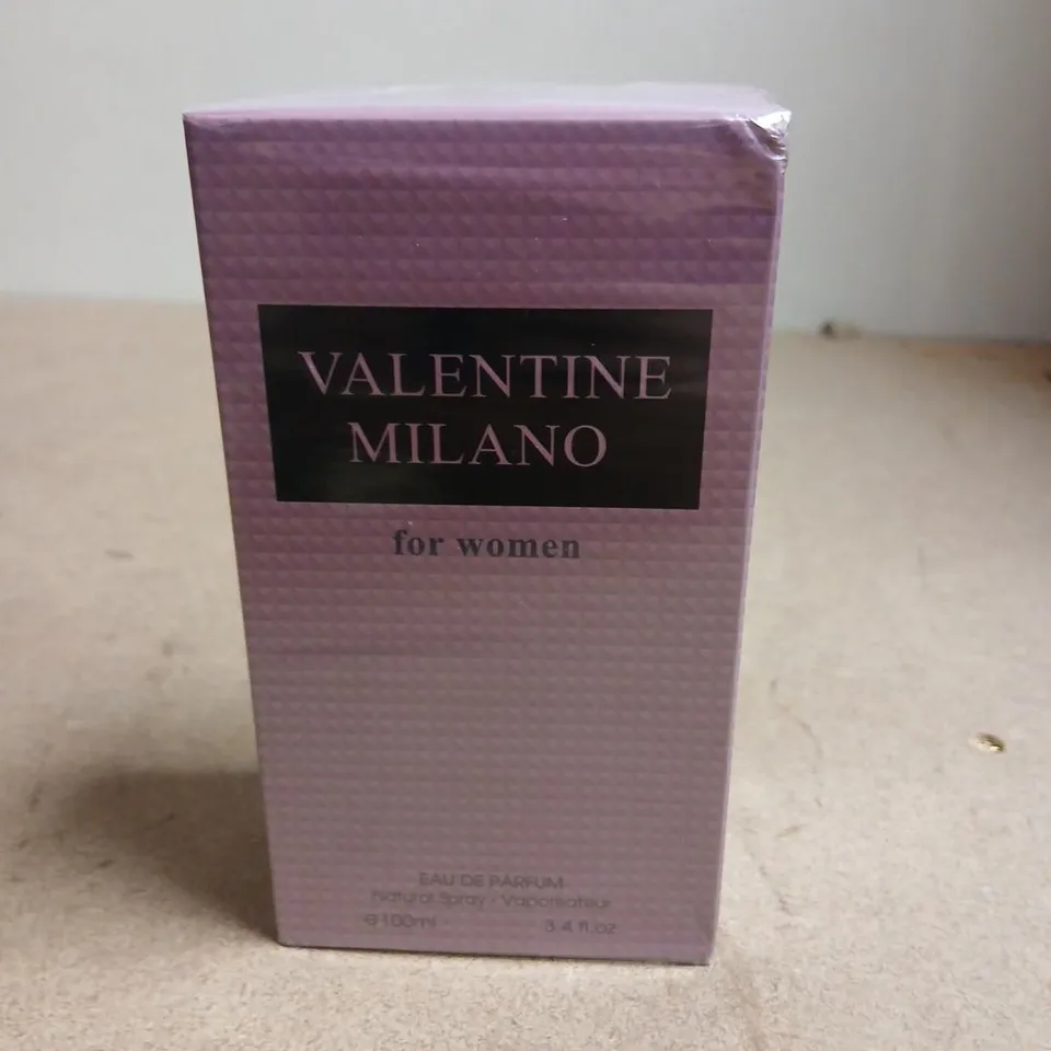 BOXED AND SEALED VALENTINE MILANO FOR WOMEN EAU DE PARFUM 100ML