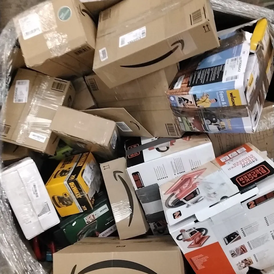 PALLET OF APPROXIMATELY 81 UNPROCESSED RAW RETURN HOUSEHOLD AND ELECTRICAL GOODS TO INCLUDE;