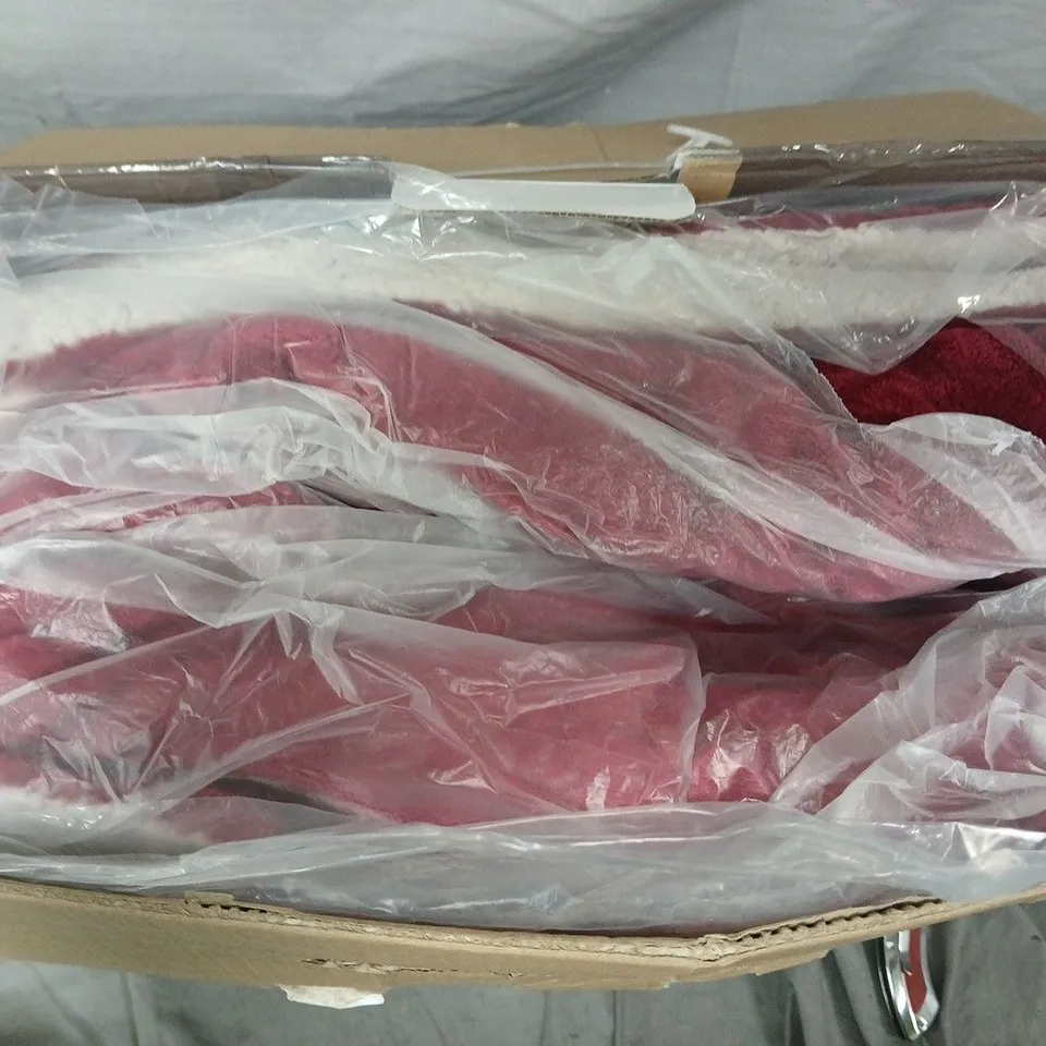 BOXED HOMESMART ELECTRIC HEATED BLANKET IN RED