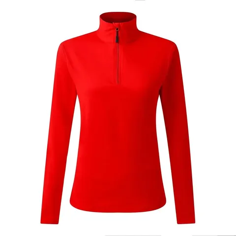 BRAND NEW DARE 2B STRETCH 1/2 ZIP BASE LAYER FOR WOMEN LOWLINE II IN TRUE RED - 18
