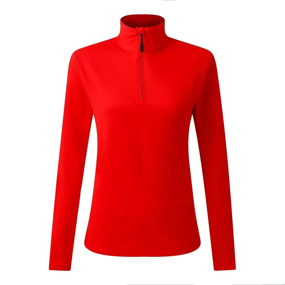 BRAND NEW DARE 2B STRETCH 1/2 ZIP BASE LAYER FOR WOMEN LOWLINE II IN TRUE RED - 18