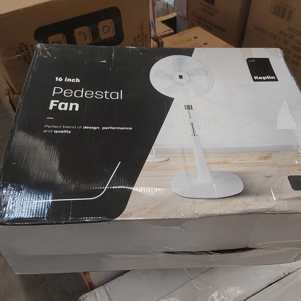 BOXED KEPLIN 16" PEDESTAL FAN