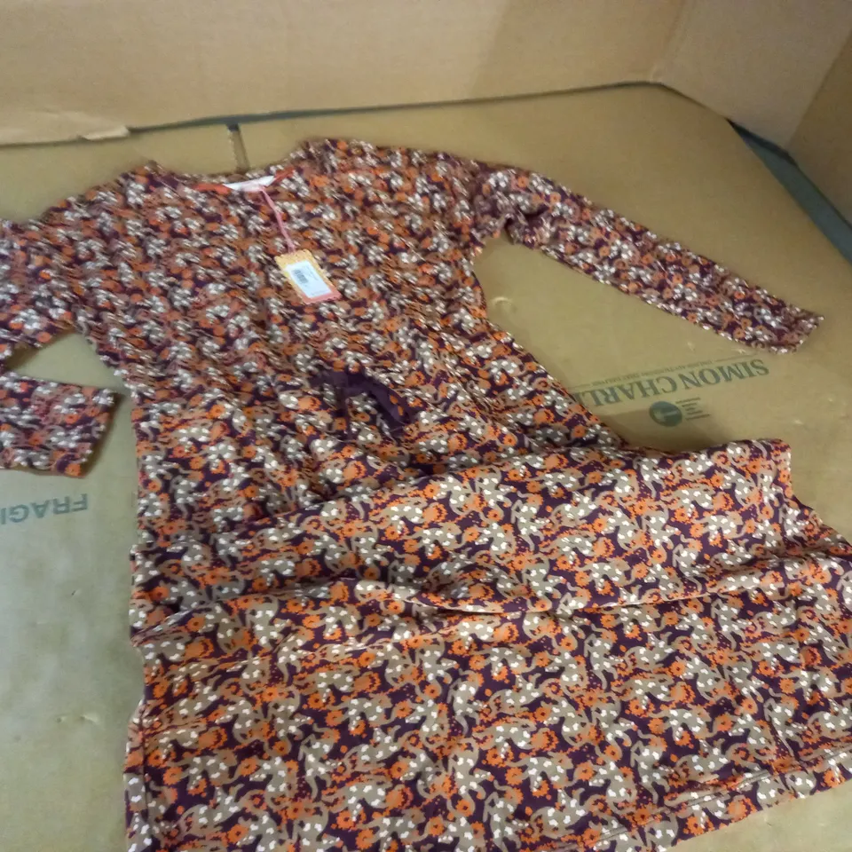 WHITE STUFF POPPY JERSEY DRESS - 6 