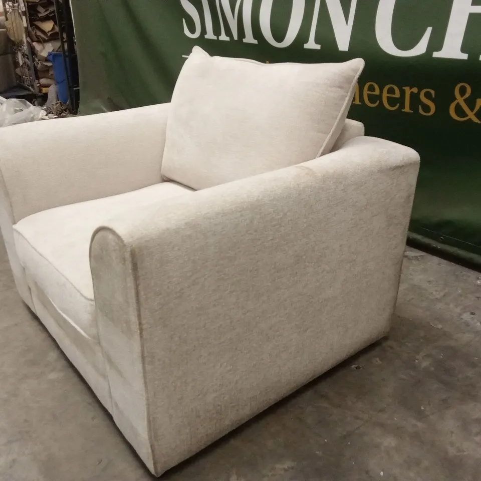 SOHO FABRIC ARMCHAIR - NATURAL RRP £499