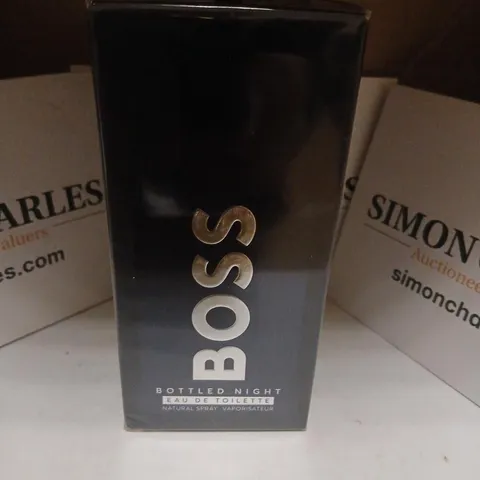 BOXED HUGO BOSS BOTTLED NIGHT EAU DE TOILETTE 100ML
