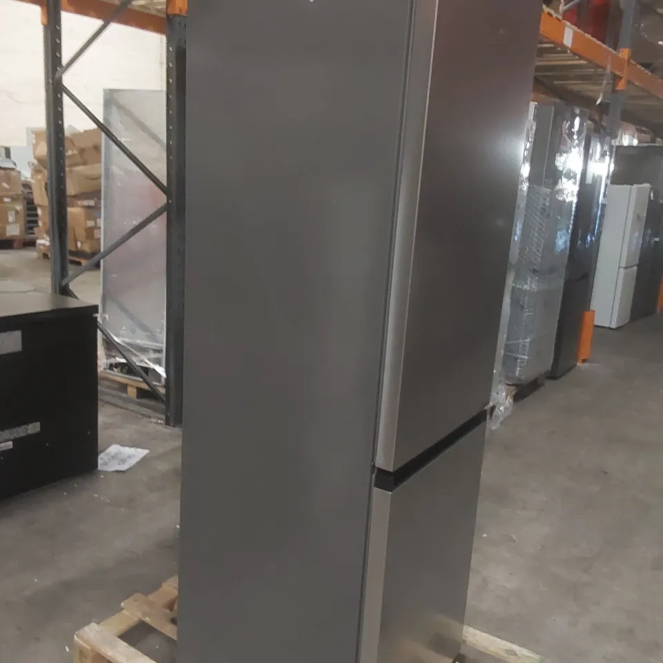 HISENSE KITCHENFIT RB3K330SAIC SMART 60/40 FRIDGE FREEZER - SILVER INOX