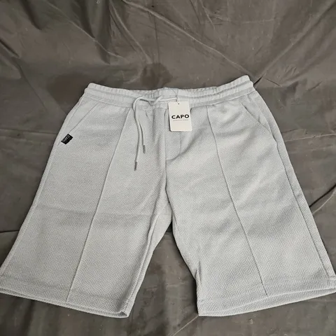 CAPO WEAVE SHORTS IN GREY SIZE XL