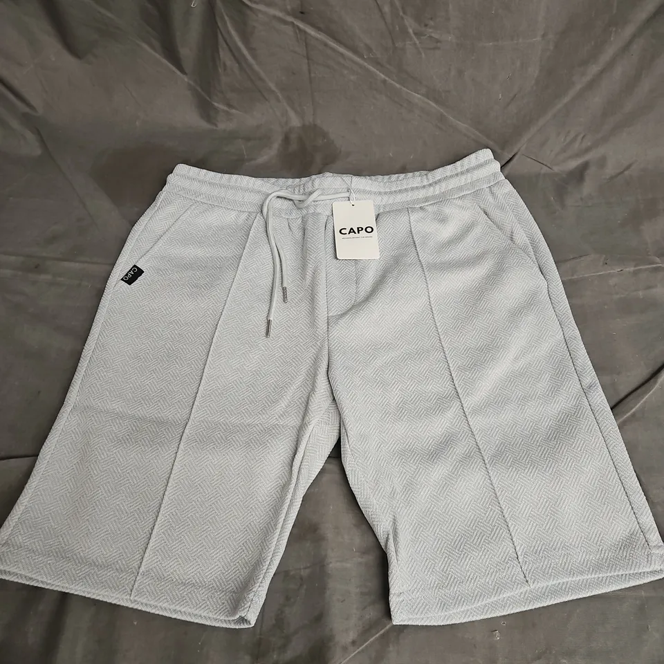 CAPO WEAVE SHORTS IN GREY SIZE XL