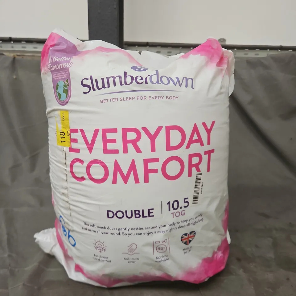 SLUMBERDOWN EVERYDAY COMFORT DOUBLE DUVET – 10.5 TOG