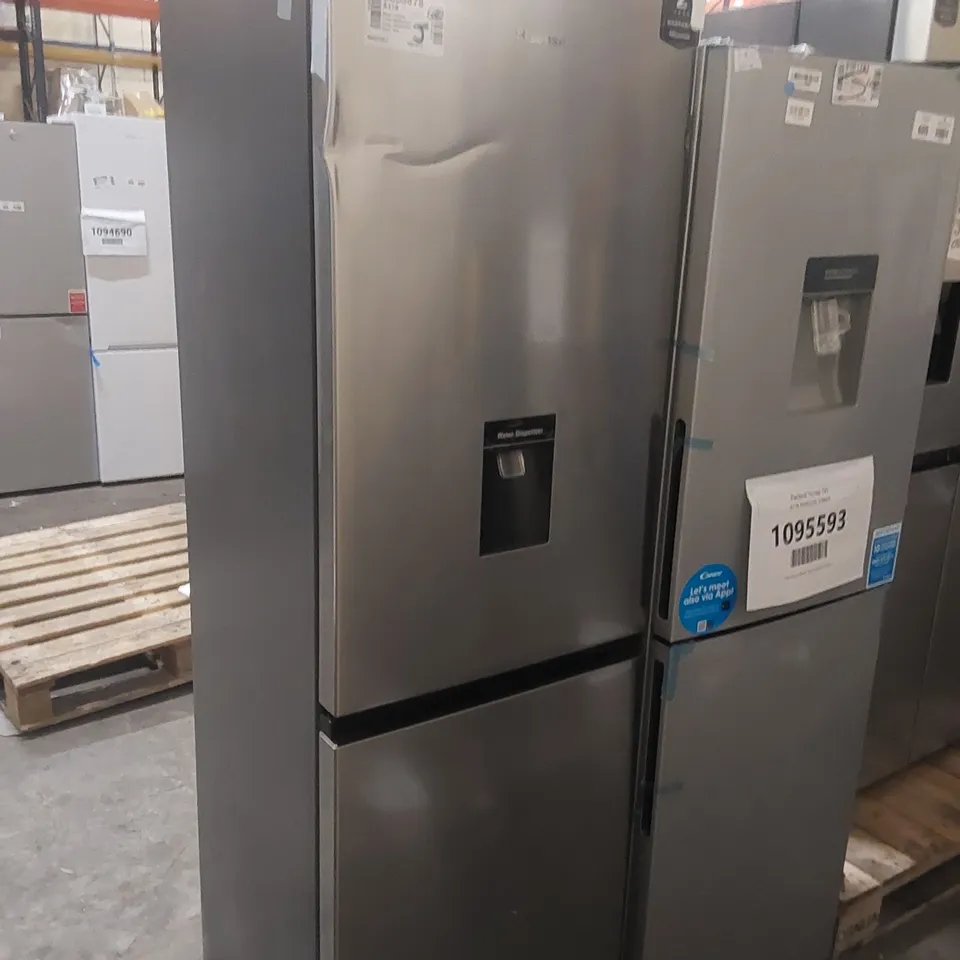 HISENSE RB327N4WCE 55cm FREESTANDING 50/50 FRIDGE FREEZER SILVER - UNPROCESSED RAW RETURN