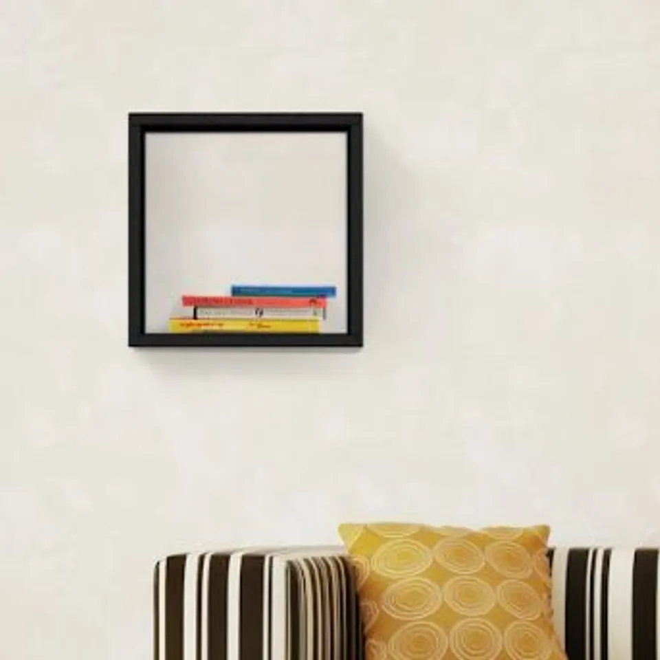 BRAND NEW BOXED  BLACK SHELVING UNIT