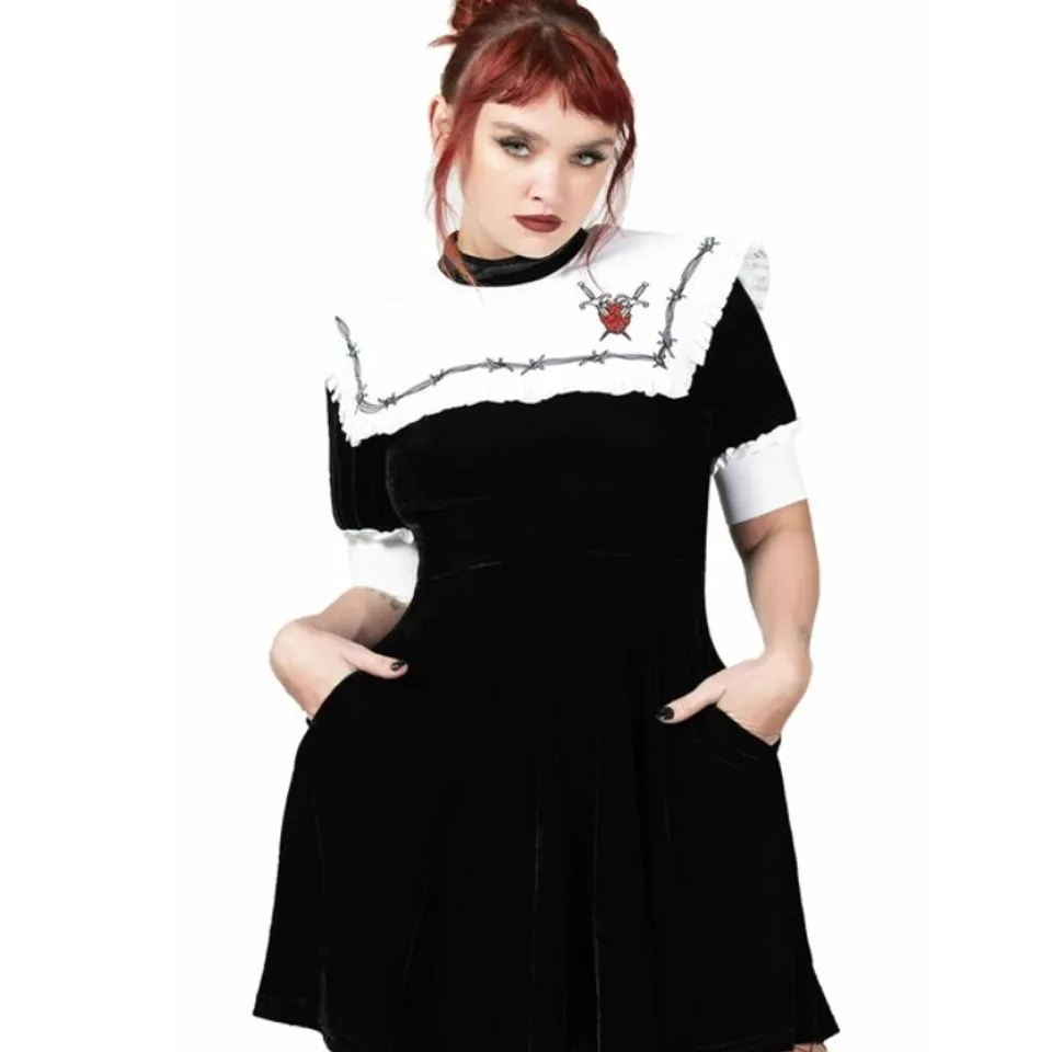 BRAND NEW  KILLSTAR - CORA - BLACK WOMEN'S DRESS SIZE XS