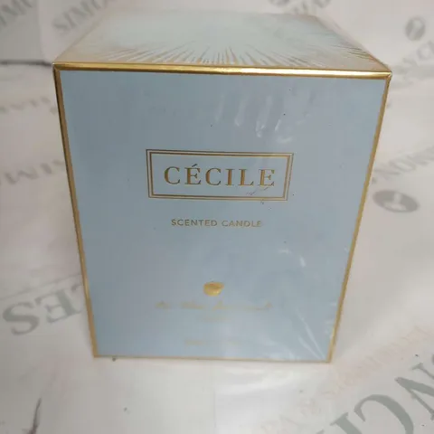 BOXED AND SEALED CECILE SCENTED CANDLE TO HE FAIREST LONDON 190G