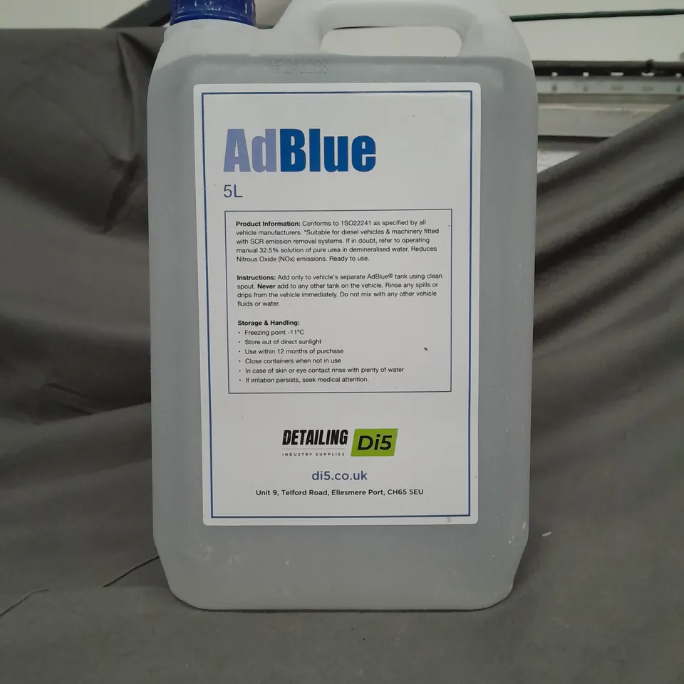 5L OF AD BLUE / COLLECTION ONLY 