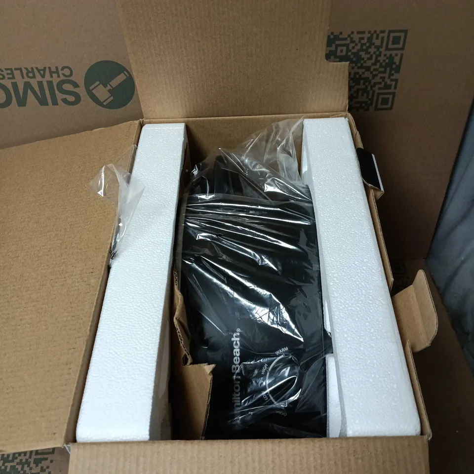 HAMILTON BEACH THE FAMILY FAVOURITE SLOW COOKER BLACK 6.5L 6 - 8 LARGE FAMILY. BOXED