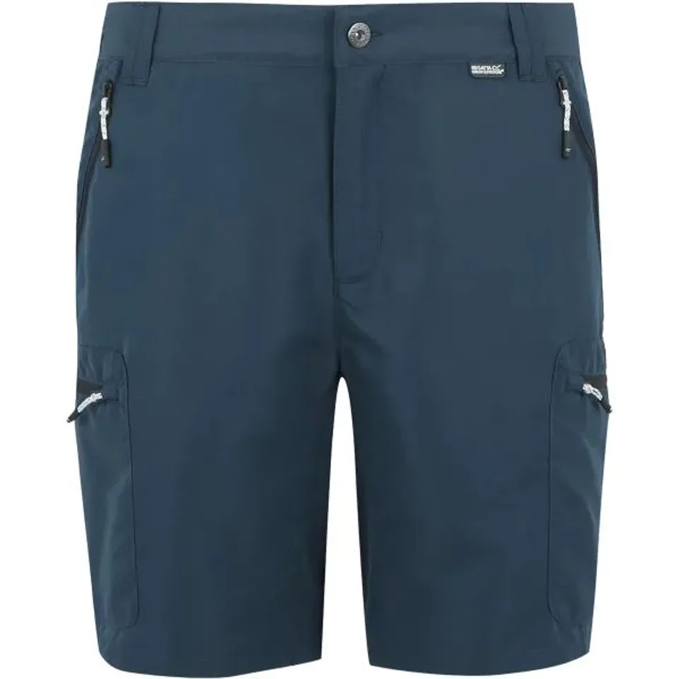 BRAND NEW REGATTA MENS LEESVILLE III WALKING SHORTS IN MOONLIGHT DENIM SIZE 34"